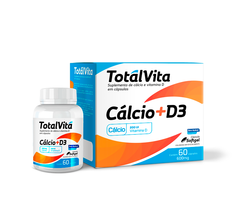 Totalvita Cálcio + D3