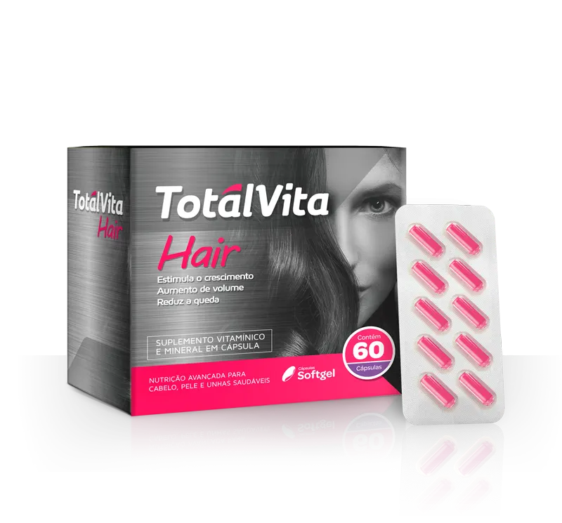 TotalVita_Hair 60 cápsulas
